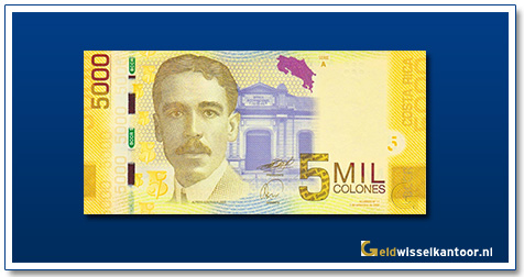 Geldwisselkanoor-5000-Colones-2012-Alfredo-Gonzales-Costa-Rica