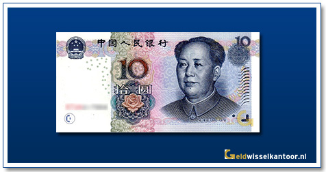 Geldwisselkantoor-10-yuan-Mao-Tse-tung-1999-2005-China