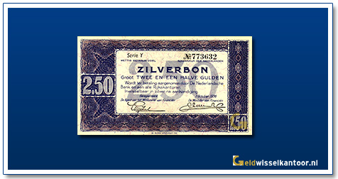 Nederland-2-1/2-Gulden-1938-Zilverbon