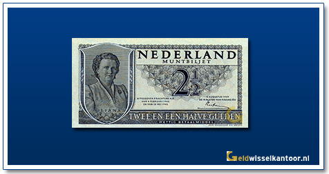 Nederland-2-1/2-Gulden-1949-Wilhelmina