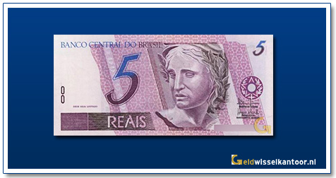 Geldwisselkantoor-5-Reais-1994-Brazilie