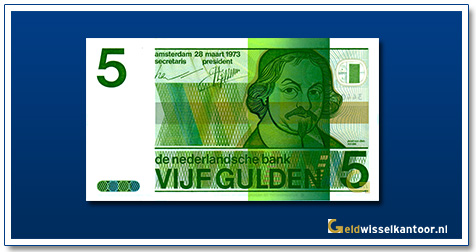 Nederland-5-Gulden-1973-Vondel II