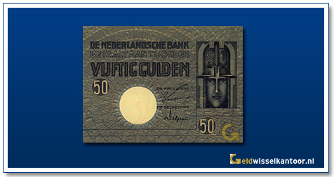 Nederland-50-Gulden-1929-Minerva