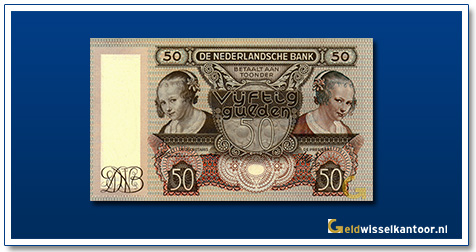 Nederland-50-Gulden-1941-Oestereetster