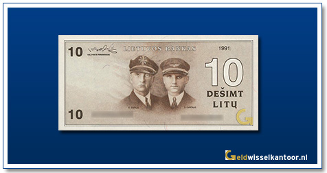 geldwisselkantoor-10-Litu-Steponas-Darius-en-Stasys-Girenas-Litouwen-1991