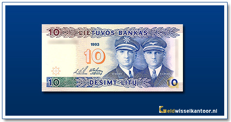 geldwisselkantoor-10-Litu-Steponas-Darius-en-Stasys-Girenas-Litouwen-1993