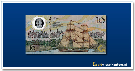 Australische-Dollar-10-dollar-captain-james-cook-1988-Geldwisselkantoor