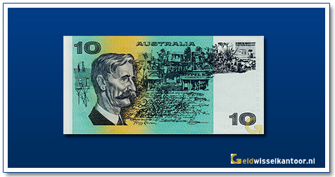 Australische-Dollar-10-dollar-francis-greenway-1974-91-Geldwisselkantoor