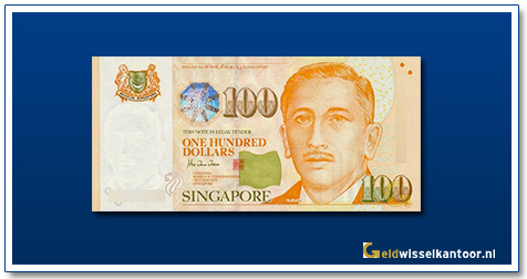 geldwisselkantoor-100-dollar-President-Encik-Yusof-bin-Ishak-1999-singapore