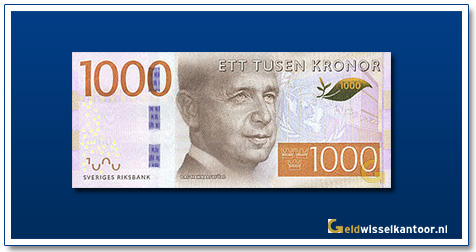 geldwisselkantoor-1000-Kronor-Dag-Hammarskjold-Zweden-2016