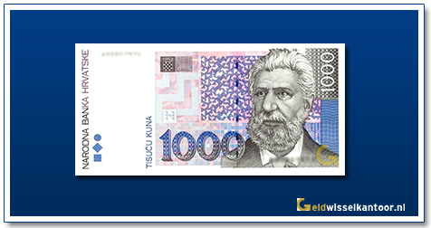 geldwisselkantoor-1000-Kuna-Anta-Starcevic-Kroatie-1993