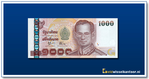 geldwisselkantoor-1000-baht-king-rama-IX-2005-Thailand
