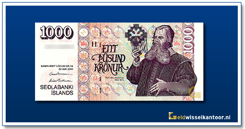 IJslandse-kronen-1000-kronur-Jon-sigurthsson-2001-ijsland