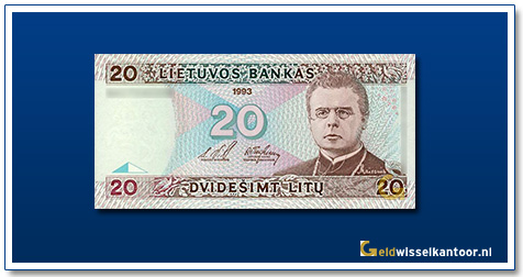 geldwisselkantoor-20-Litu-Jonas-Maironis-Litouwen-1993