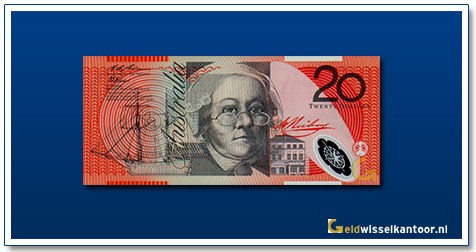 Australische-Dollar-20-dollar-mary-reiby-1994-Geldwisselkantoor