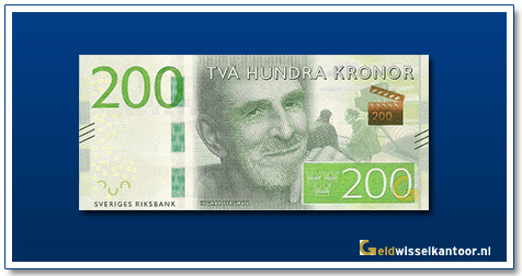 geldwisselkantoor-200-kronor-Ingmar-Bergman-2015-zweden