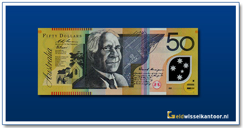 Australische-Dollar-50-dollardavid-unaipon-1995-2001-Geldwisselkantoor