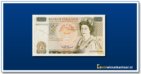 Engelse Ponden-50-pounds-1981-1993-queen-elizabeth-II-groot-brittanie