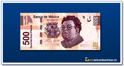 geldwisselkantoor-500-pesos-diego-rivera-2010-mexico