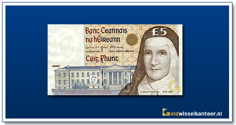 Geldwisselkantoor-5-Pounds-Sister-Catherine-Mc-Auley-Ierland-1994-99
