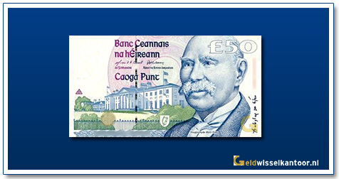 Geldwisselkantoor-50-Pound-Douglas-Hyde-Ierland-1995-2001