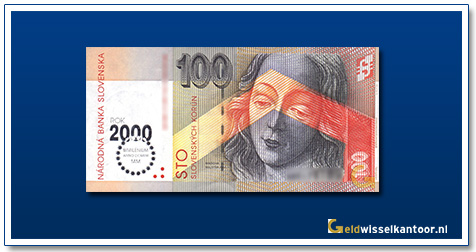 geldwisselkantoor-100-Korun-madonna-1993-Bimilenium-Slowakije