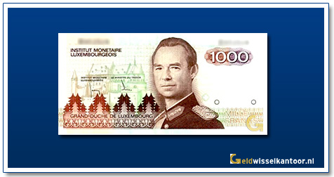 geldwisselkantoor-1000-Francs-Grand-Duke-Jean-Luxenburg-1985
