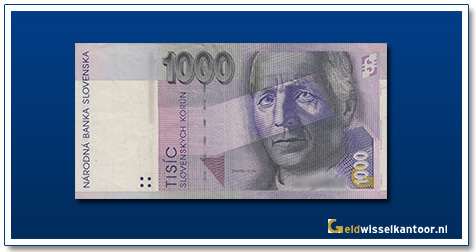 geldwisselkantoor-1000-Korun-adrej-hlinka-1993-1995-1997-Slowakije