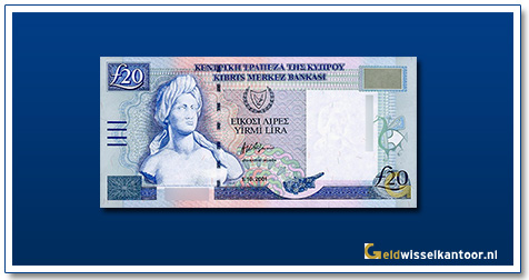 geldwisselkantoor-20-Pounds-Bust-of-Aphrodite-Cyprus-1997-04