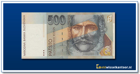 geldwisselkantoor-500-Korun-ludovit-stur-1993-Slowakije