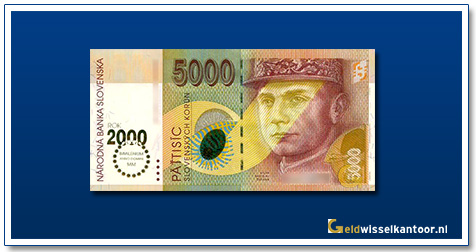 geldwisselkantoor-5000-Korun-milan-rastislav-stefanik-1995-Bimilemnium-Slowakije