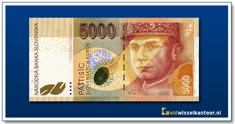 geldwisselkantoor-5000-Korun-milan-rastislav-stefanik-2003-Slowakije