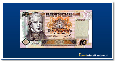 Geldwisselkantoor-10-Pounds-Sir-W-Scott-Schotland-1995-2006