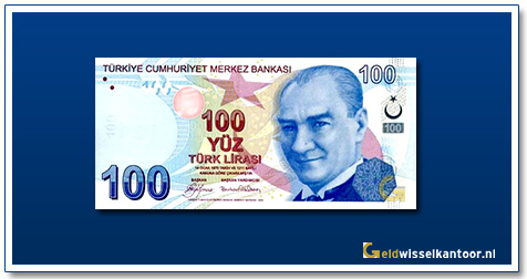 geldwisselkantoor-100-Lira-President-Ata-Turk-Turkije-2009