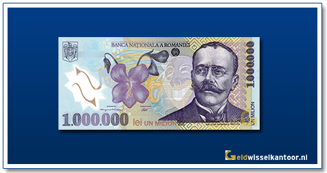geldwisselkantoor-1000000-Lei-Luca-Caragiale-Roemenie-2003