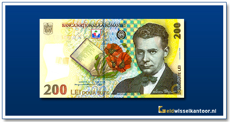 geldwisselkantoor-200-Lei-Lucian-Blaga-Roemenie-2006