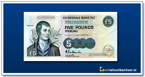 geldwisselkantoor-5-pounds-Robert-Burns-1990-2002-Schotland