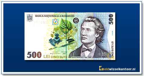 geldwisselkantoor-500-Lei-Mihai-Eminescu-Roemenie-2005