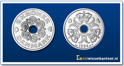 geldwisselkantoor-Deense-Kronen-2-kroner-1992-heden-denemarken