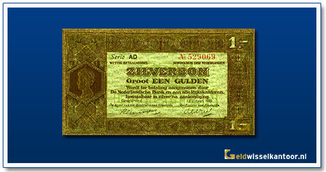 Nederland-1-Gulden-1920-Zilverbon