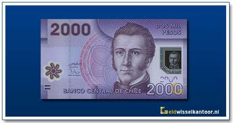 Chili-2.000-Pesos-Manuel-Rodriguez 2009-heden
