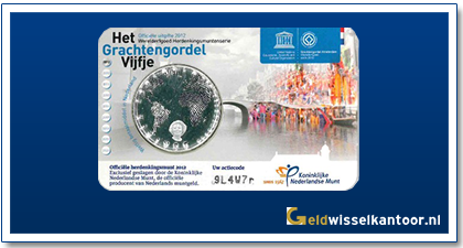 Coincard 5 Euro Grachtengordel Vijfje 2012