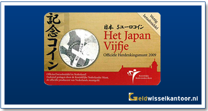 Coincard 5 Euro Het Japen Vijfje 2009