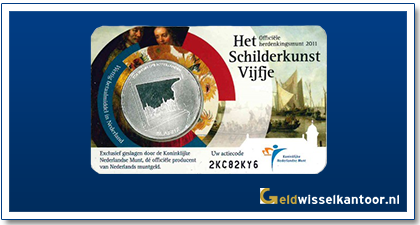 5 Euro Het Schilderkunst Vijfje 2011