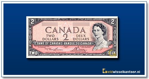 Canada-2-Dollar-1954-Queen-Elizabeth-II