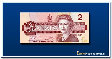 Canada-2-Dollar-Queen-Elizabeth-II-1986