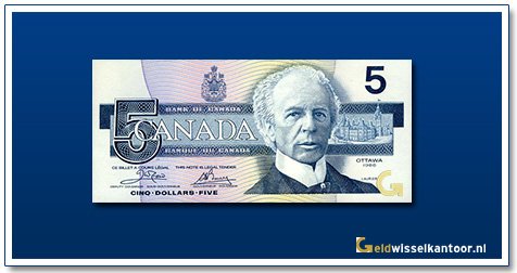 Canada-5-Dollar-Sir-Wilfred-Laurier-1986