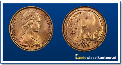 Australië 1 Cent 1966-heden