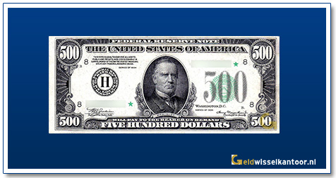 Verenigde-Staten-500-Dollar-William-McKinley