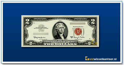 2 Amerikaanse Dollars wisselen
